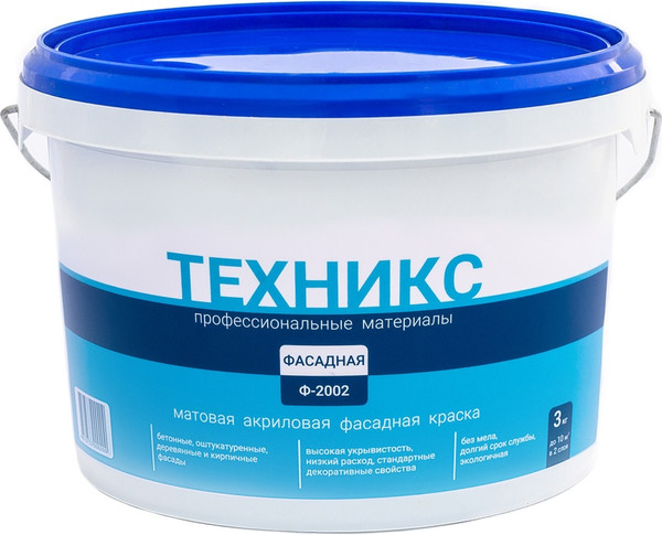 Краска Техникс Фасад ВД-АК-1 Ф-2002 P - фото