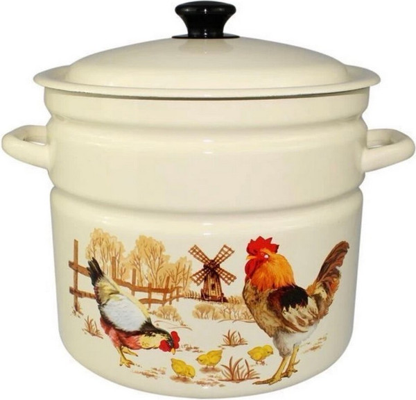 Кастрюля КМЗ Подворье / 41804-222/6-У2 - фото