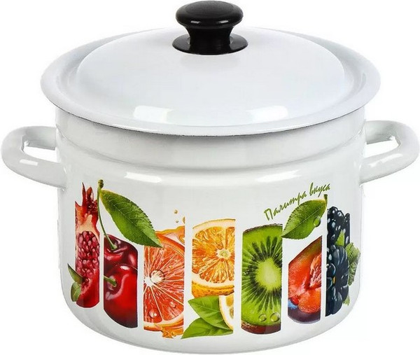 Кастрюля КМЗ Палитра вкуса / 41804-182/6-У4 - фото