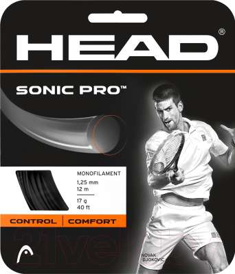 Струна для теннисной ракетки Head Sonic Pro 17 / 281028 - фото