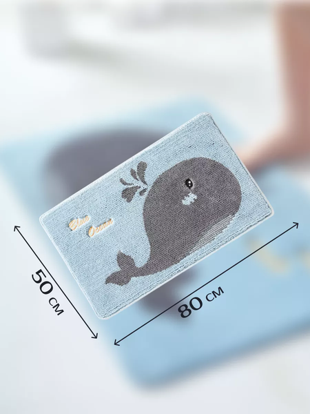 Коврик для ванной ILLU 50x80 / KM231031-3