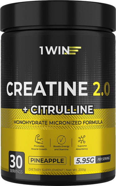 Креатин 1WIN Моногидрат с L-цитруллином - фото