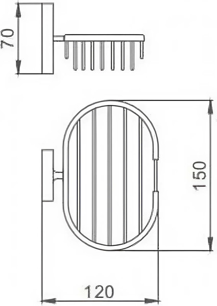 Мыльница ILLU MU3409