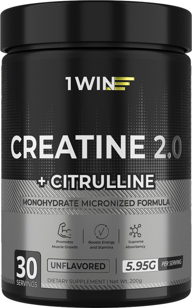 Креатин 1WIN Моногидрат с L-цитруллином - фото