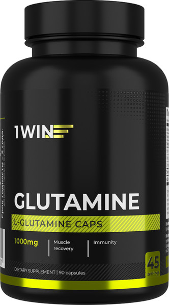 L-глютамин 1WIN 1000мг - фото