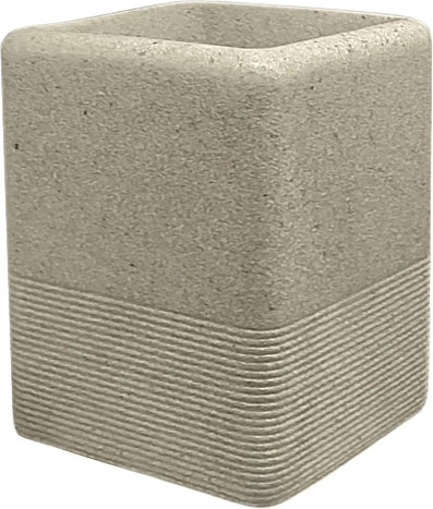 Стакан для зубной щетки и пасты ILLU YC410271-2 - фото