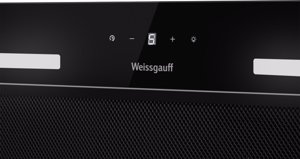 Вытяжка плоская Weissgauff Box 850 Touch Black Glass