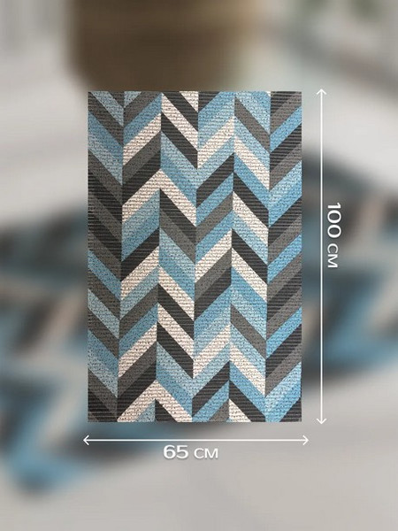 Коврик для ванной ILLU 65x100 З/ xb24102175