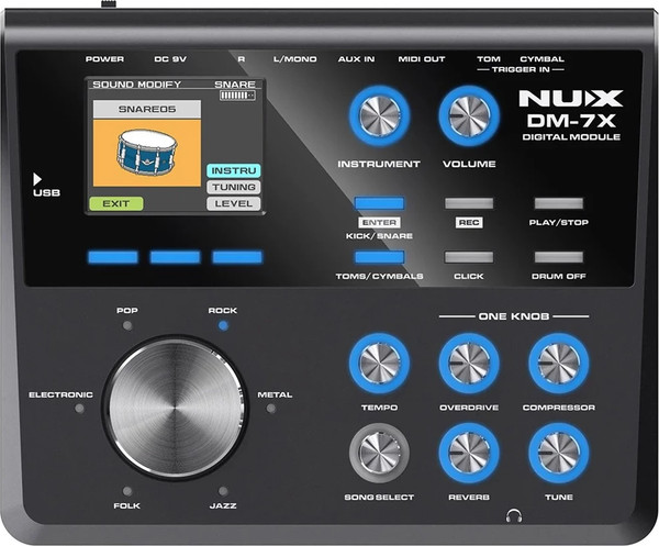 Ударная установка электронная NUX DM-7X