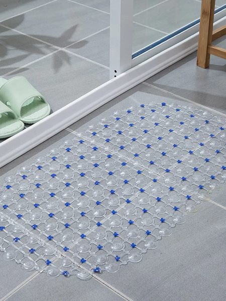 Коврик для ванной ILLU Антискользящий ПВХ 62x34 / xb2440815