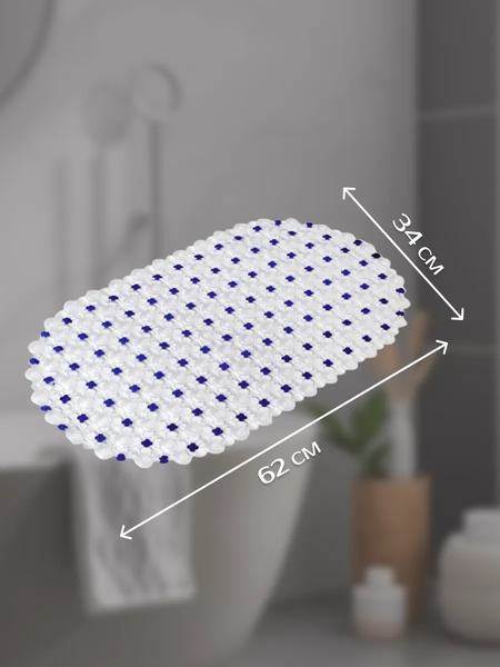 Коврик для ванной ILLU Антискользящий ПВХ 62x34 / xb2440815