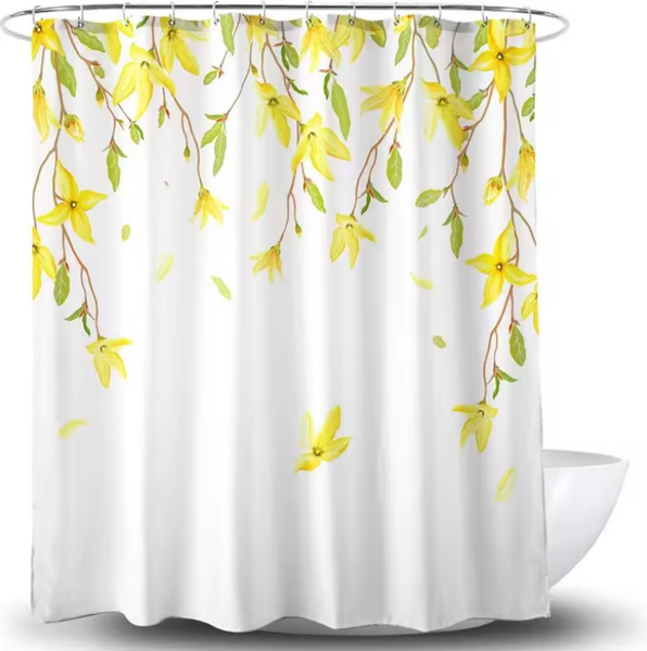 Шторка-занавеска для ванны ILLU 180x180 / LH2431901 - фото