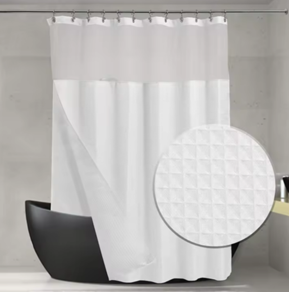 Шторка-занавеска для ванны ILLU 180x180 / LH2431936 - фото
