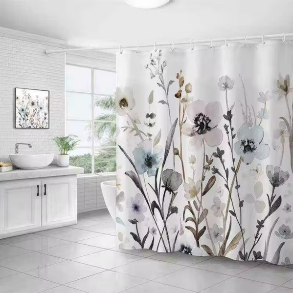 Шторка-занавеска для ванны ILLU 180x180 / LH2431940 - фото