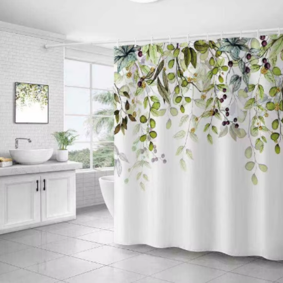 Шторка-занавеска для ванны ILLU 180x180 / LH2431941 - фото