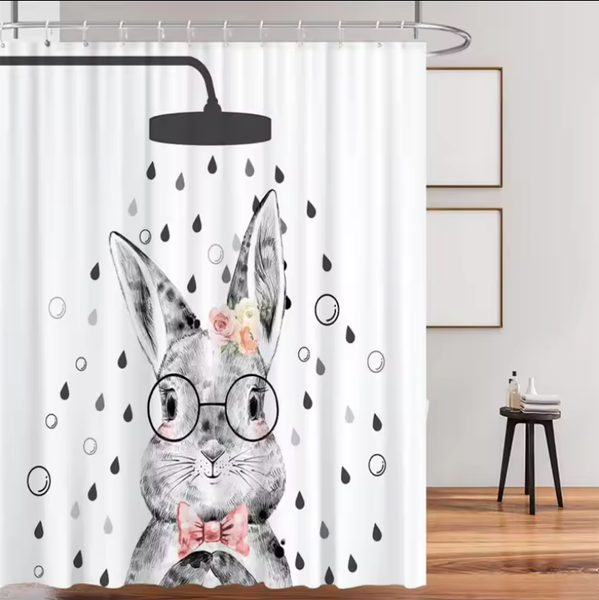 Шторка-занавеска для ванны ILLU 180x180 / LH2431947 - фото