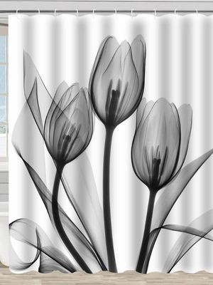 Шторка-занавеска для ванны ILLU 180x180 / LH2431969 - фото