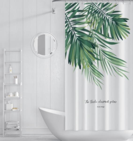 Шторка-занавеска для ванны ILLU 180x180 / LH2431968 - фото