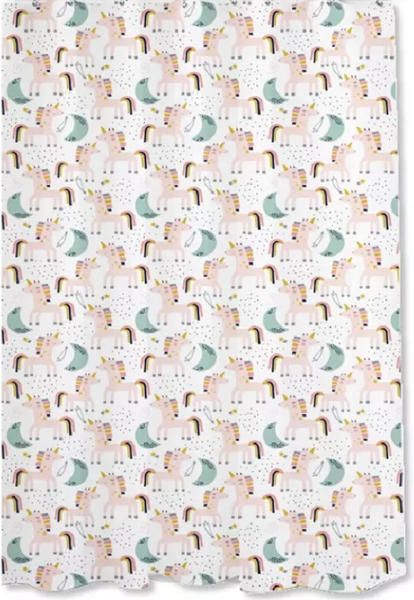 Шторка-занавеска для ванны ILLU 180x180 / Y240223-3 - фото