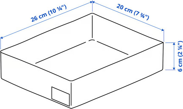 Органайзер для хранения Ikea Стук 805.074.01