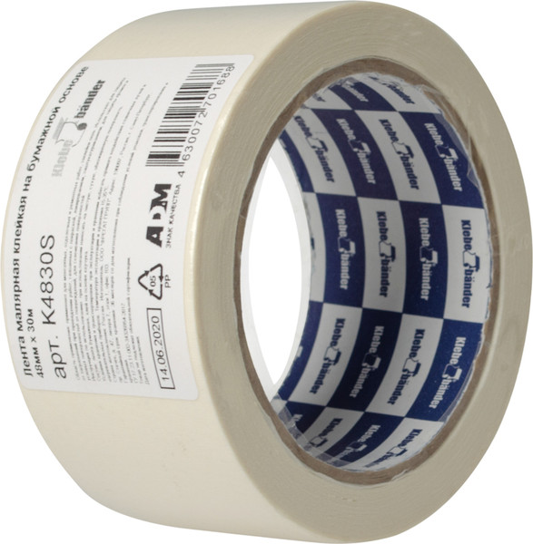Лента малярная Klebebander 48мм 30м / K4830S - фото