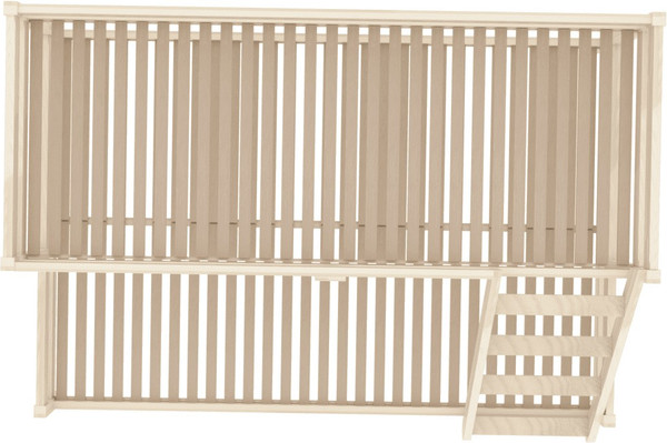 Двухъярусная кровать ФанДОК Ф-136-01 80x120/200