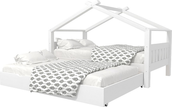 Двухъярусная выдвижная кровать ФанДОК Ф-141.21 90х200