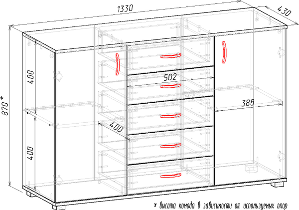 Тумба Мебель-Класс Мюнхен