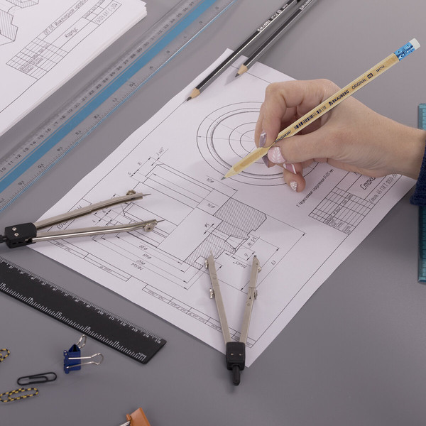 Простой карандаш Brauberg Original / 181713