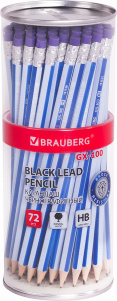 Простой карандаш Brauberg GX-100 / 181720