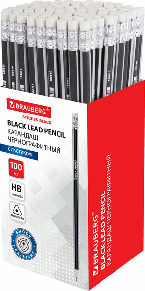 Простой карандаш Brauberg Alderida / 180610