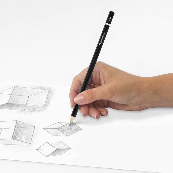 Простой карандаш Brauberg Touch Line / 180621