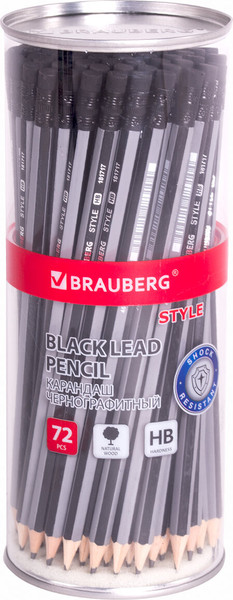 Простой карандаш Brauberg Style / 181717