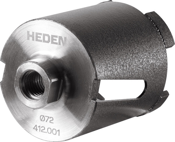 Коронка HEDEN Алмазная для подрозетников 72x65мм М16 боковая - фото