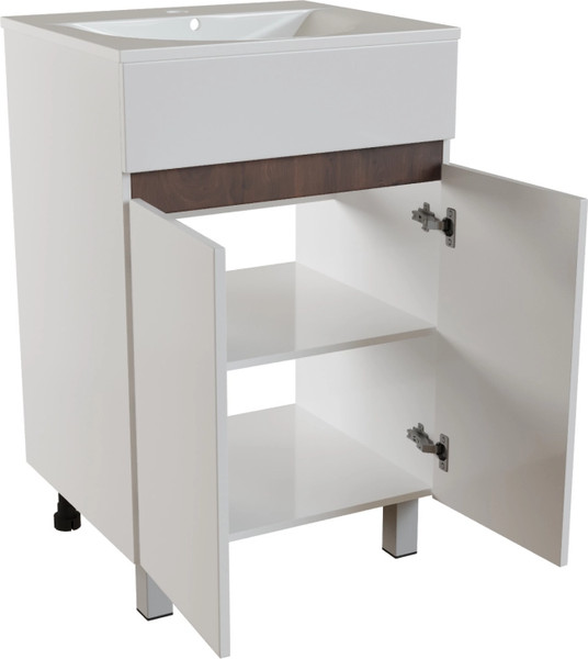 Тумба под умывальник Mixline Брикс-50 / 557487