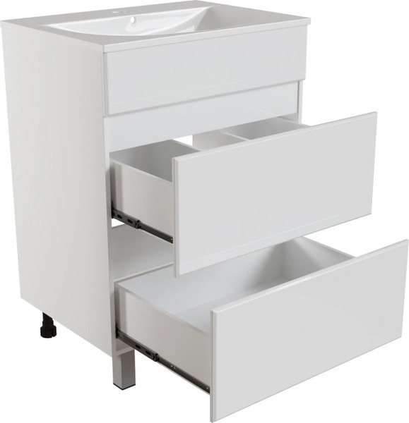 Тумба под умывальник Mixline Брикс-60 / 557493