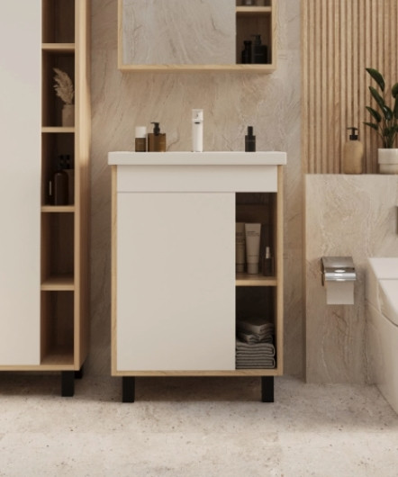 Тумба под умывальник Mixline Милтон-60 / 557619 - фото