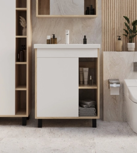 Тумба под умывальник Mixline Милтон-70 / 557620 - фото