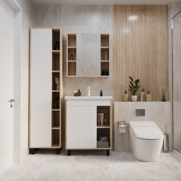 Тумба под умывальник Mixline Милтон-70 / 557620