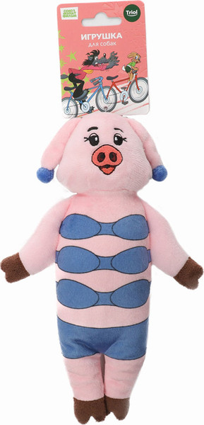 Игрушка для собак Triol Союзмультфильм Свинка в купальнике / 12141304