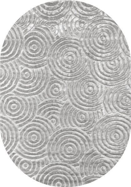 Ковер Valentis Juno E908AG-GREY-OVAL - фото