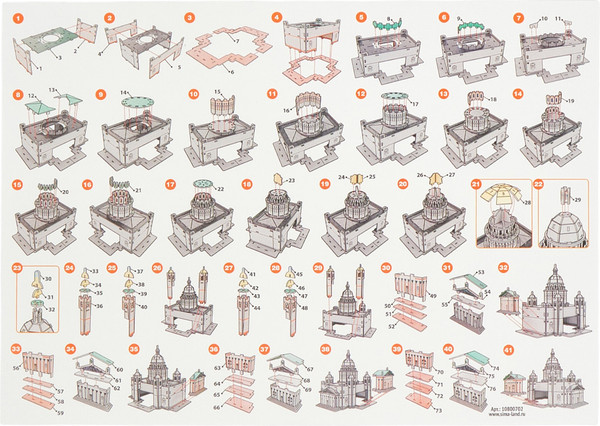 Конструктор Unicon 3D Исаакиевский собор / 10800702