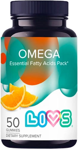 Комплексная пищевая добавка LIVS Комплекс Омега кислот со вкусом апельсина - фото