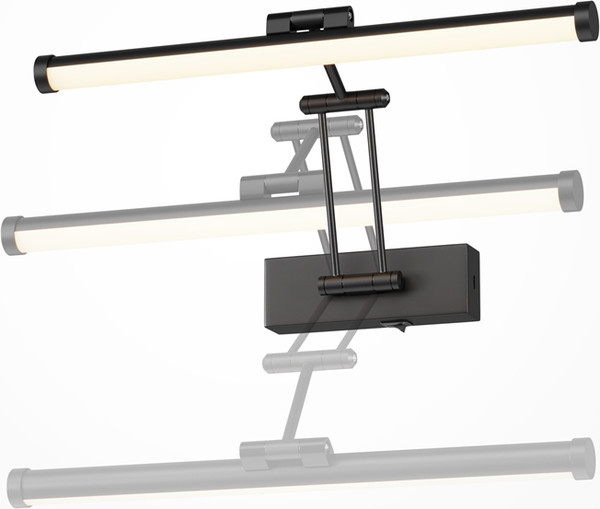 Подсветка для картин и зеркал Maytoni Luster MIR268WL-L3B3K