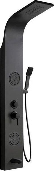 Душевая панель Cerutti Spa Twin BK - фото