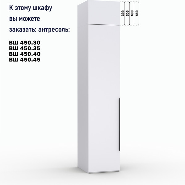Антресоль Кастанье Модерн ВШ 450.45