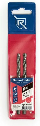 Набор сверл Rennbohr Rennbohr Basic / 460045.21  - фото