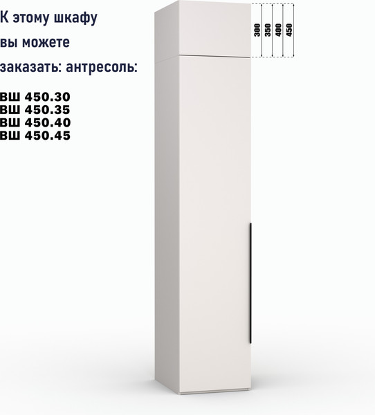 Антресоль Кастанье Модерн ВШ 450.40