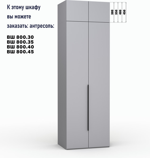 Шкаф Кастанье Модерн Ш 800.2