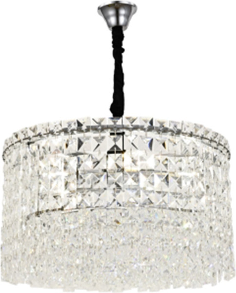 Люстра Estares Diona 10хЕ14-600х810-CHROME/CRYSTAL-220-IP20